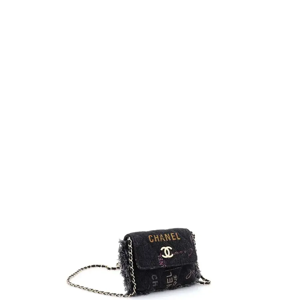 Chanel Denim Mood Flap Clutch With #259701C29B